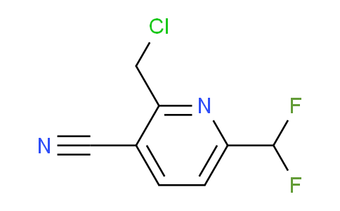 AM143811 | 1805302-92-4 | 2-(Chloromethyl)-3-cyano-6-(difluoromethyl)pyridine