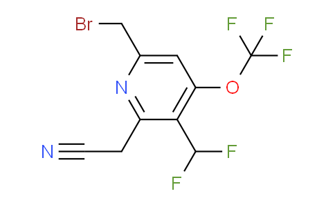 AM143812 | 1805234-23-4 | 6-(Bromomethyl)-3-(difluoromethyl)-4-(trifluoromethoxy)pyridine-2-acetonitrile