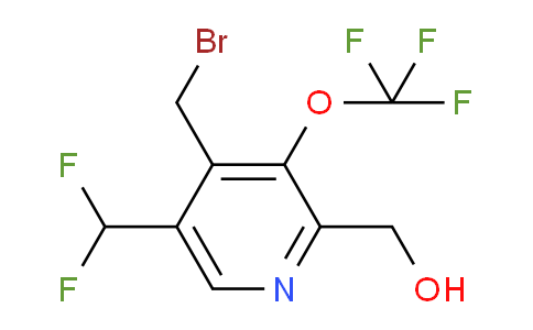 AM143813 | 1804751-89-0 | 4-(Bromomethyl)-5-(difluoromethyl)-3-(trifluoromethoxy)pyridine-2-methanol