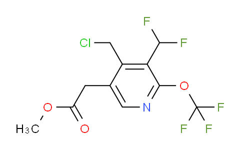 AM143826 | 1805247-88-4 | Methyl 4-(chloromethyl)-3-(difluoromethyl)-2-(trifluoromethoxy)pyridine-5-acetate