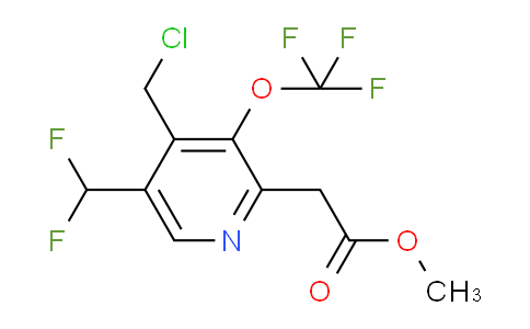 AM143829 | 1805308-25-1 | Methyl 4-(chloromethyl)-5-(difluoromethyl)-3-(trifluoromethoxy)pyridine-2-acetate