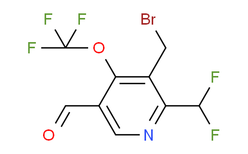 AM143834 | 1805179-14-9 | 3-(Bromomethyl)-2-(difluoromethyl)-4-(trifluoromethoxy)pyridine-5-carboxaldehyde