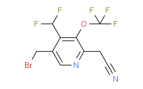 AM143835 | 1805032-94-3 | 5-(Bromomethyl)-4-(difluoromethyl)-3-(trifluoromethoxy)pyridine-2-acetonitrile