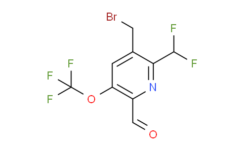 AM143837 | 1804752-22-4 | 3-(Bromomethyl)-2-(difluoromethyl)-5-(trifluoromethoxy)pyridine-6-carboxaldehyde