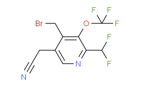 AM143840 | 1804876-92-3 | 4-(Bromomethyl)-2-(difluoromethyl)-3-(trifluoromethoxy)pyridine-5-acetonitrile