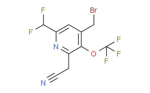 AM143844 | 1805136-67-7 | 4-(Bromomethyl)-6-(difluoromethyl)-3-(trifluoromethoxy)pyridine-2-acetonitrile