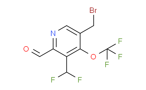 AM143845 | 1804437-47-5 | 5-(Bromomethyl)-3-(difluoromethyl)-4-(trifluoromethoxy)pyridine-2-carboxaldehyde