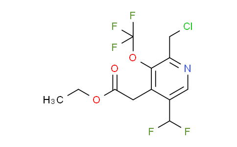 AM143847 | 1805950-00-8 | Ethyl 2-(chloromethyl)-5-(difluoromethyl)-3-(trifluoromethoxy)pyridine-4-acetate