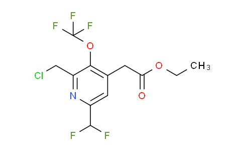 AM143852 | 1804924-90-0 | Ethyl 2-(chloromethyl)-6-(difluoromethyl)-3-(trifluoromethoxy)pyridine-4-acetate