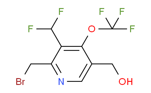 AM143853 | 1806764-19-1 | 2-(Bromomethyl)-3-(difluoromethyl)-4-(trifluoromethoxy)pyridine-5-methanol