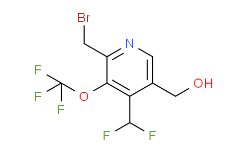 AM143855 | 1805305-89-8 | 2-(Bromomethyl)-4-(difluoromethyl)-3-(trifluoromethoxy)pyridine-5-methanol