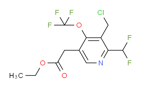 AM143859 | 1804925-00-5 | Ethyl 3-(chloromethyl)-2-(difluoromethyl)-4-(trifluoromethoxy)pyridine-5-acetate