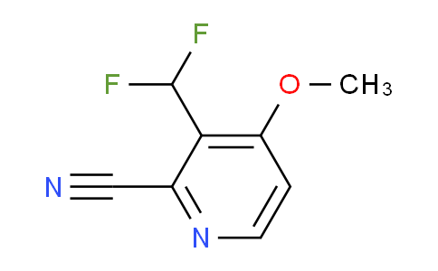 2-Cyano-3-(difluoromethyl)-4-methoxypyridine