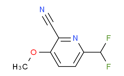 2-Cyano-6-(difluoromethyl)-3-methoxypyridine