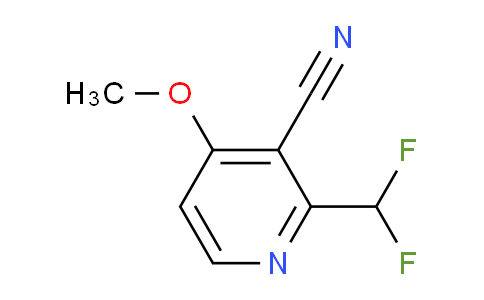 3-Cyano-2-(difluoromethyl)-4-methoxypyridine