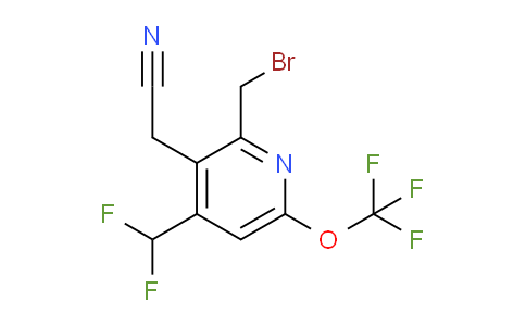AM143874 | 1805305-81-0 | 2-(Bromomethyl)-4-(difluoromethyl)-6-(trifluoromethoxy)pyridine-3-acetonitrile