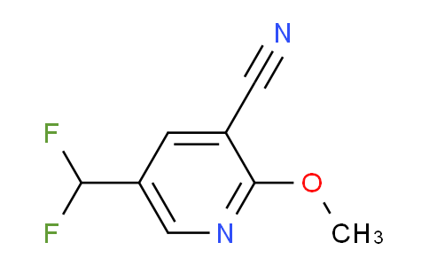 3-Cyano-5-(difluoromethyl)-2-methoxypyridine