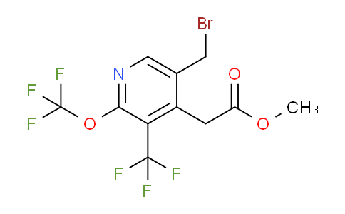 AM143878 | 1805233-70-8 | Methyl 5-(bromomethyl)-2-(trifluoromethoxy)-3-(trifluoromethyl)pyridine-4-acetate
