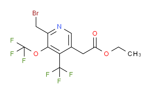 AM143884 | 1804691-25-5 | Ethyl 2-(bromomethyl)-3-(trifluoromethoxy)-4-(trifluoromethyl)pyridine-5-acetate