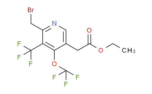 AM143885 | 1805289-47-7 | Ethyl 2-(bromomethyl)-4-(trifluoromethoxy)-3-(trifluoromethyl)pyridine-5-acetate