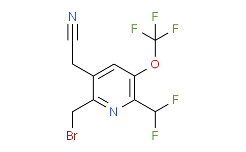 AM143887 | 1805136-35-9 | 2-(Bromomethyl)-6-(difluoromethyl)-5-(trifluoromethoxy)pyridine-3-acetonitrile