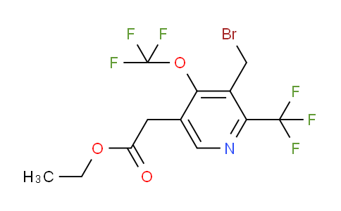 AM143899 | 1804442-02-1 | Ethyl 3-(bromomethyl)-4-(trifluoromethoxy)-2-(trifluoromethyl)pyridine-5-acetate