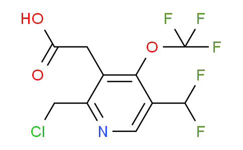 AM143907 | 1804658-68-1 | 2-(Chloromethyl)-5-(difluoromethyl)-4-(trifluoromethoxy)pyridine-3-acetic acid
