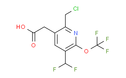 AM143908 | 1806780-52-8 | 2-(Chloromethyl)-5-(difluoromethyl)-6-(trifluoromethoxy)pyridine-3-acetic acid