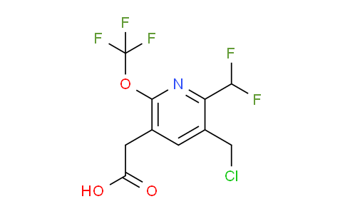 AM143916 | 1804658-88-5 | 3-(Chloromethyl)-2-(difluoromethyl)-6-(trifluoromethoxy)pyridine-5-acetic acid