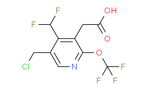 AM143922 | 1805313-17-0 | 5-(Chloromethyl)-4-(difluoromethyl)-2-(trifluoromethoxy)pyridine-3-acetic acid