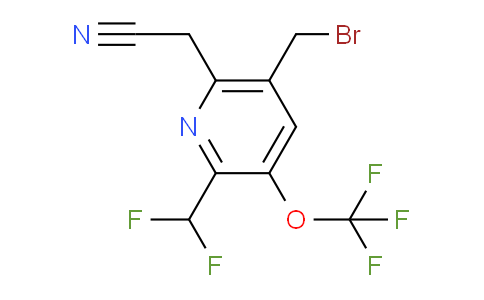 AM143923 | 1805947-50-5 | 5-(Bromomethyl)-2-(difluoromethyl)-3-(trifluoromethoxy)pyridine-6-acetonitrile
