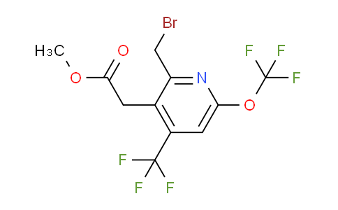 AM143926 | 1805233-41-3 | Methyl 2-(bromomethyl)-6-(trifluoromethoxy)-4-(trifluoromethyl)pyridine-3-acetate