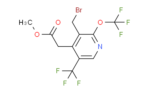 AM143933 | 1804673-48-0 | Methyl 3-(bromomethyl)-2-(trifluoromethoxy)-5-(trifluoromethyl)pyridine-4-acetate