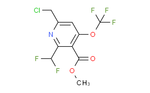 AM143935 | 1805027-69-3 | Methyl 6-(chloromethyl)-2-(difluoromethyl)-4-(trifluoromethoxy)pyridine-3-carboxylate