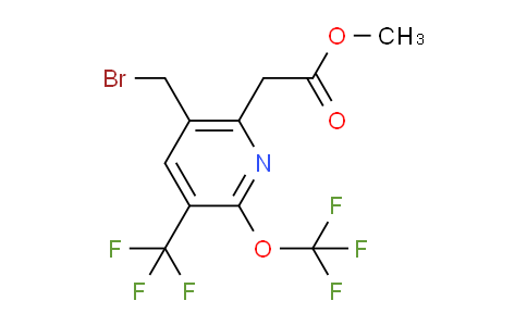 AM143947 | 1803990-76-2 | Methyl 5-(bromomethyl)-2-(trifluoromethoxy)-3-(trifluoromethyl)pyridine-6-acetate