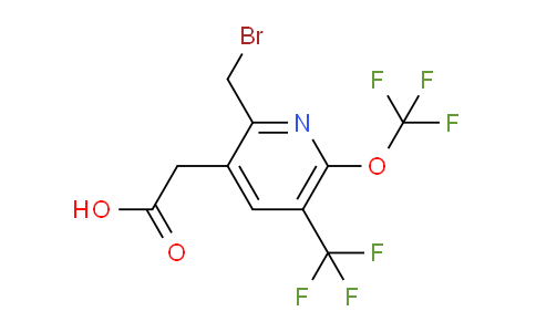 AM143952 | 1804690-97-8 | 2-(Bromomethyl)-6-(trifluoromethoxy)-5-(trifluoromethyl)pyridine-3-acetic acid