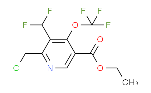AM143953 | 1805246-80-3 | Ethyl 2-(chloromethyl)-3-(difluoromethyl)-4-(trifluoromethoxy)pyridine-5-carboxylate