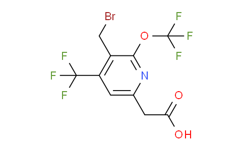 AM143954 | 1806757-06-1 | 3-(Bromomethyl)-2-(trifluoromethoxy)-4-(trifluoromethyl)pyridine-6-acetic acid