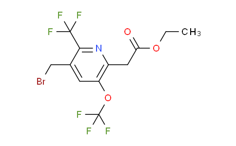 AM143956 | 1806787-48-3 | Ethyl 3-(bromomethyl)-5-(trifluoromethoxy)-2-(trifluoromethyl)pyridine-6-acetate
