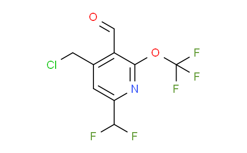 AM143967 | 1806778-67-5 | 4-(Chloromethyl)-6-(difluoromethyl)-2-(trifluoromethoxy)pyridine-3-carboxaldehyde