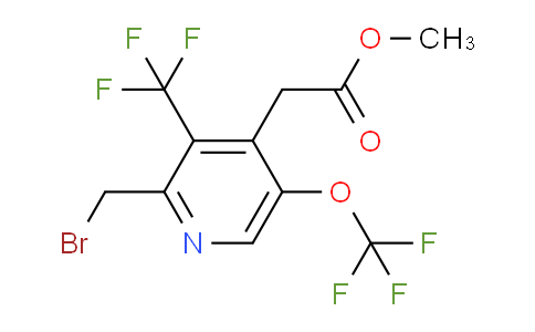 AM143970 | 1805297-14-6 | Methyl 2-(bromomethyl)-5-(trifluoromethoxy)-3-(trifluoromethyl)pyridine-4-acetate