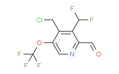 AM143971 | 1805307-39-4 | 4-(Chloromethyl)-3-(difluoromethyl)-5-(trifluoromethoxy)pyridine-2-carboxaldehyde