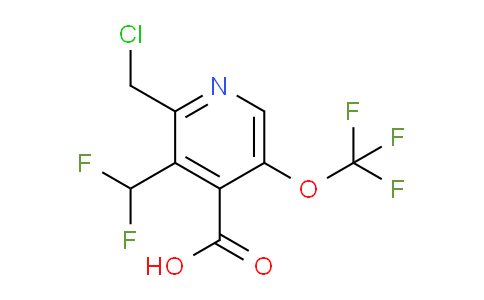 AM143979 | 1805189-22-3 | 2-(Chloromethyl)-3-(difluoromethyl)-5-(trifluoromethoxy)pyridine-4-carboxylic acid