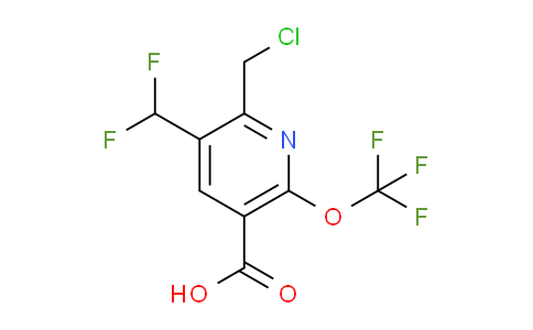 AM143981 | 1804657-36-0 | 2-(Chloromethyl)-3-(difluoromethyl)-6-(trifluoromethoxy)pyridine-5-carboxylic acid