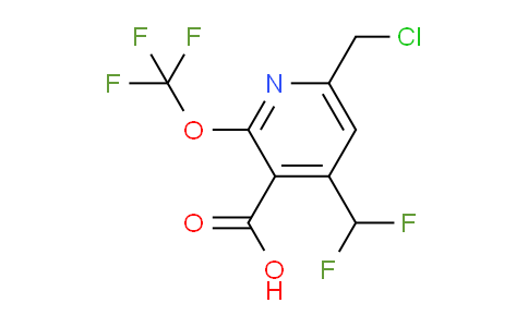 AM143984 | 1805282-37-4 | 6-(Chloromethyl)-4-(difluoromethyl)-2-(trifluoromethoxy)pyridine-3-carboxylic acid