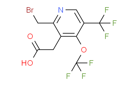 AM144003 | 1806186-03-7 | 2-(Bromomethyl)-4-(trifluoromethoxy)-5-(trifluoromethyl)pyridine-3-acetic acid