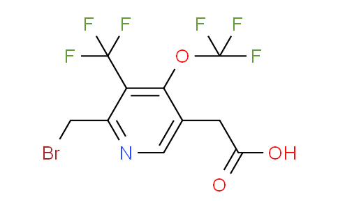 AM144008 | 1803998-61-9 | 2-(Bromomethyl)-4-(trifluoromethoxy)-3-(trifluoromethyl)pyridine-5-acetic acid