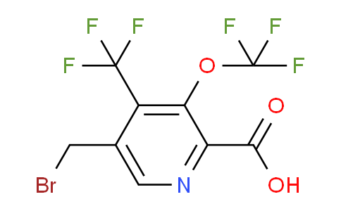 AM144009 | 1806190-69-1 | 5-(Bromomethyl)-3-(trifluoromethoxy)-4-(trifluoromethyl)pyridine-2-carboxylic acid