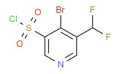 AM144011 | 1805313-71-6 | 4-Bromo-3-(difluoromethyl)pyridine-5-sulfonyl chloride