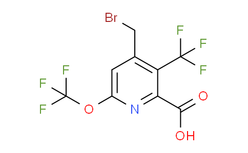 AM144013 | 1804672-25-0 | 4-(Bromomethyl)-6-(trifluoromethoxy)-3-(trifluoromethyl)pyridine-2-carboxylic acid